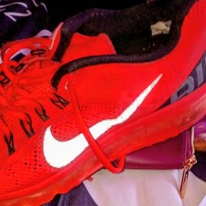 Nike Red Athletic Shoes